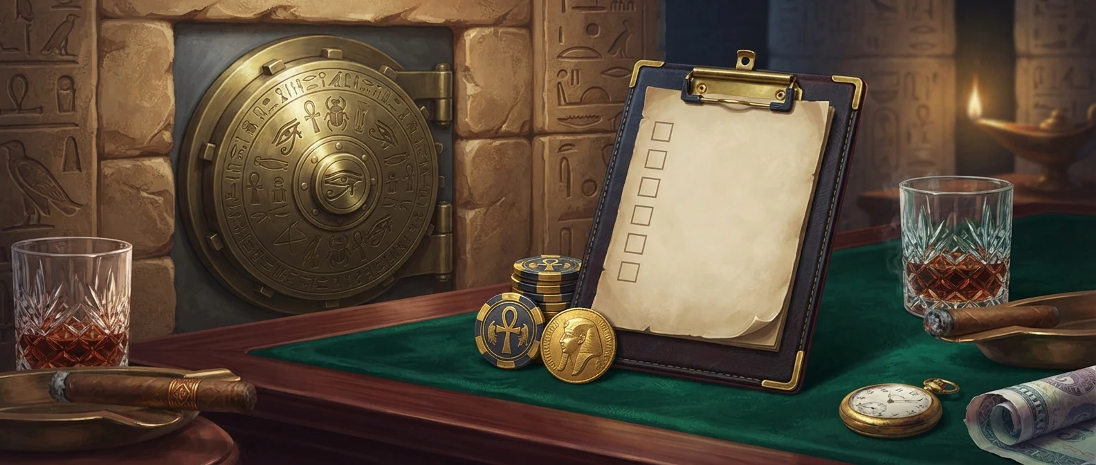 Concept image of a pre-deposit verification checklist